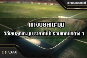 แทงบอลเตะมุม วิธีเล่นลูกเตะมุม